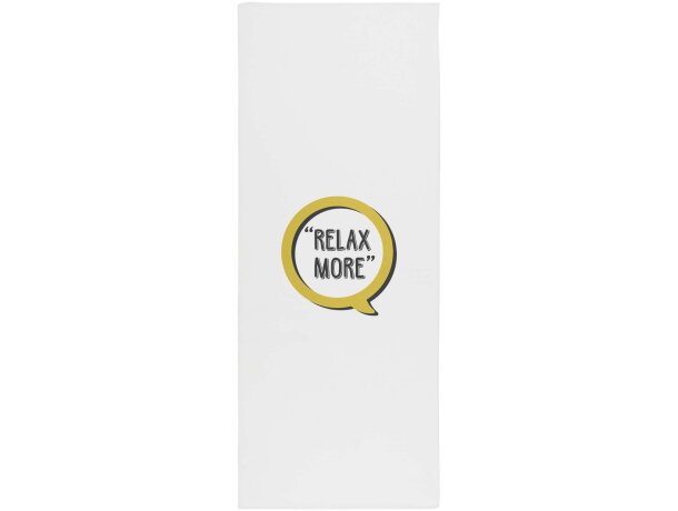 Toalla deportiva Althea 30 x 80 cm de secado rápido Blanco detalle 3
