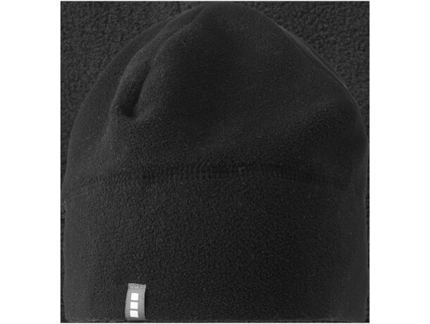 Gorro polar de 240 gr Negro intenso detalle 5
