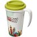 Taza térmica personalizada en pp 350ml Blanco/lima