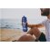 Bidón deportivo HydroFlex estrujable 750ml con tapa abatible Azul detalle 7