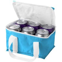 Bolsa isotérmica poliéster 70d personalizada azul aqua Bolsa isotérmica poliéster 70d personalizada azul aqua