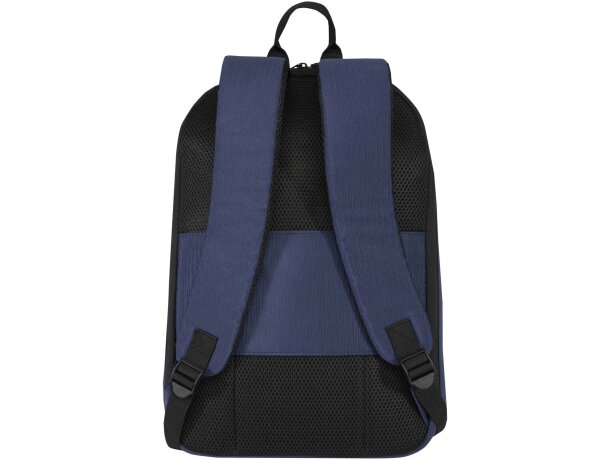 Mochila antirrobo Luma con compartimento acolchado para portátil Azul marino detalle 9