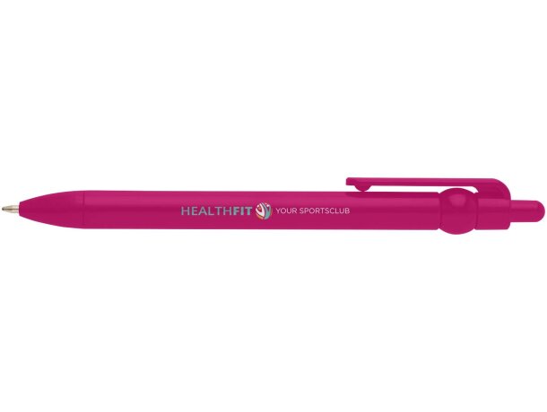 Bolígrafo reciclado Fidget con bola giratoria antiestrés Magenta detalle 29