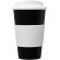 Vaso térmico 350ml con agarradera Americano Negro intenso/blanco detalle 6