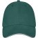 Gorra con ribete de 6 paneles Darton Verde bosque detalle 27