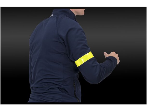 Pulsera seguridad reflectante enrollable Johan RFX 38 cm Amarillo neón detalle 9