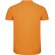 Polo manga corta hombre Star Roly 100% algodón piqué 200 g/m² Naranja detalle 62