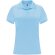 Polo deportivo de manga corta para mujer Monzha Roly Azul celeste
