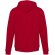Sudadera con capucha unisex Spinel algodón orgánico certificado Rojo detalle 19
