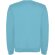 Sudadera cuello redondo unisex Clásica Roly personalizable Azul turquesa detalle 42