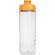 H2O Active® Treble Bidón deportivo con tapa Flip de 750 ml Transparente/naranja detalle 21