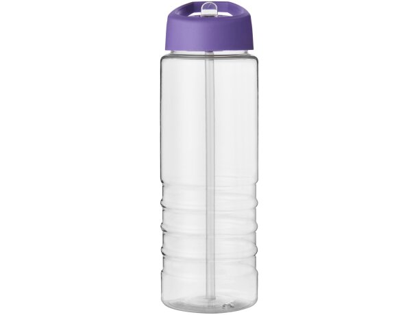H2O Active® Treble Bidón deportivo con tapa con boquilla de 750 ml Transparente/morado detalle 24