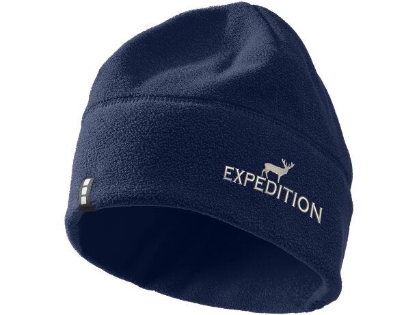 Gorro polar de 240 gr Azul marino detalle 13