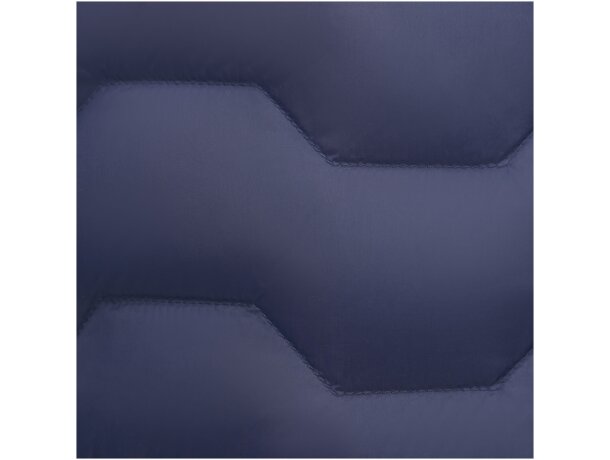 Chaleco aislante reciclado GRS con plumas RDS mujer Epidote Azul marino detalle 7