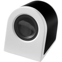 Altavoz Pequeno Y Moderno Con Bateria Recargable Personalizada Negro Intenso