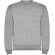 Sudadera cuello redondo unisex Clásica Roly personalizable Gris jaspeado