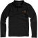 Polos serigrafiados algodón 200 g/m2 Oakville Negro intenso detalle 22