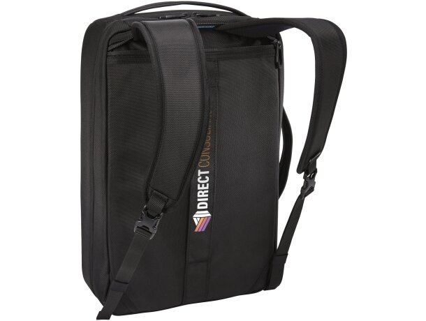 Mochila convertible Thule Accent 17L poliéster reciclado Negro intenso detalle 1