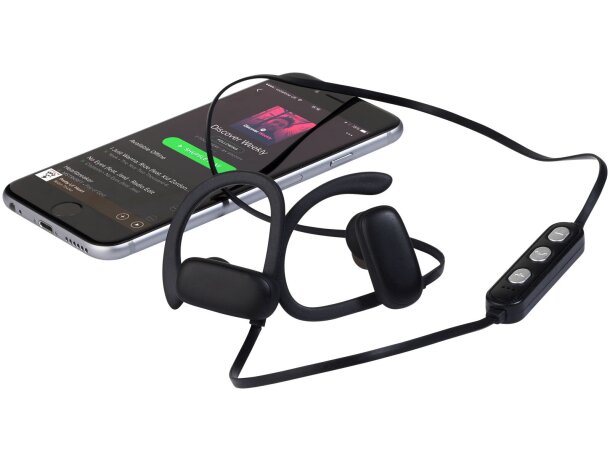 Auriculares Bluetooth® con logotipo retroiluminado Brilliant Negro intenso detalle 5