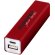 Powerbank portatil de 2200mah Volt Rojo detalle 1