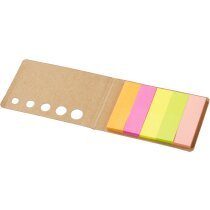 Notas adhesivas con cubierta personalizada blanco roto Notas adhesivas con cubierta personalizada blanco roto