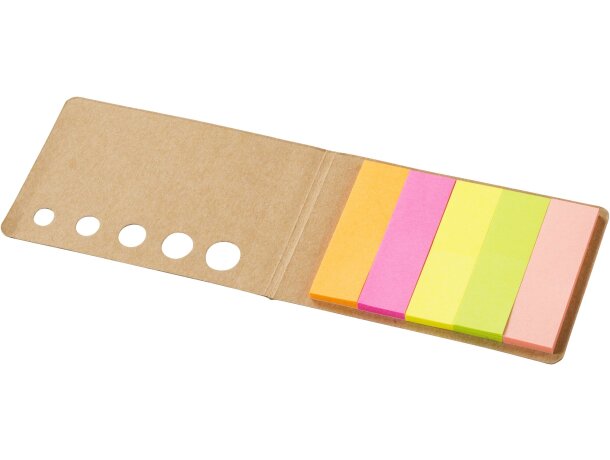Notas adhesivas con cubierta personalizada blanco roto Notas adhesivas con cubierta personalizada blanco roto