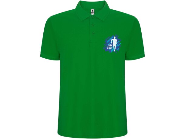 Polo manga corta hombre Pegaso Premium Roly punto piqué detalle 17