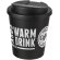 Vaso de plástico pp antigoteo 250ml Negro intenso detalle 8