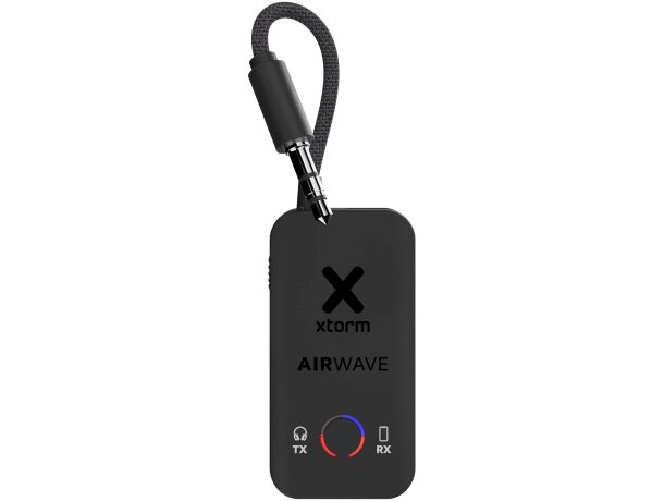 Adaptador audio Bluetooth Xtorm AirWave con doble emparejamiento Negro intenso detalle 2