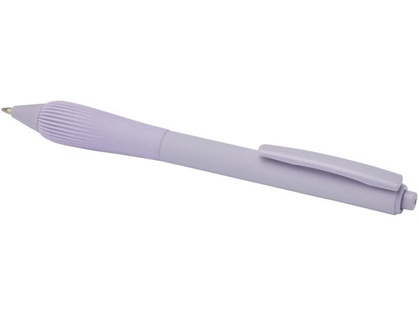 Bolígrafo Lorena de plástico ABS reciclado con empuñadura TPR detalle 12