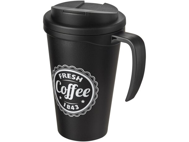 Americano® Grande taza 350 ml con tapa antigoteo barata