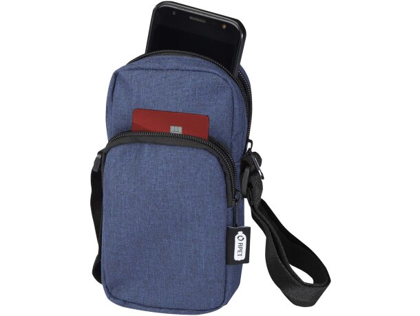 Funda teléfono reciclada certificada GRS Ross con cremallera detalle 8