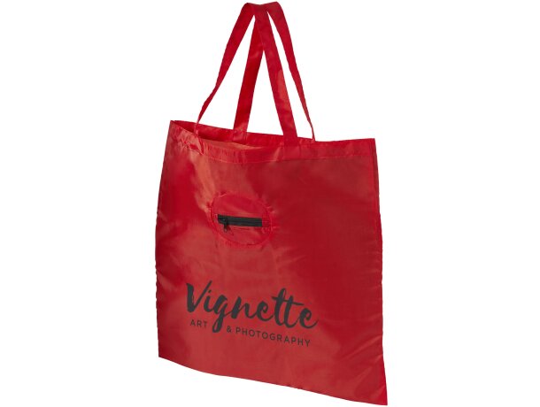 Bolsa Tote plegable con llavero Take away personalizado