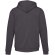 Sudadera con capucha unisex Spinel algodón orgánico certificado Gris detalle 15