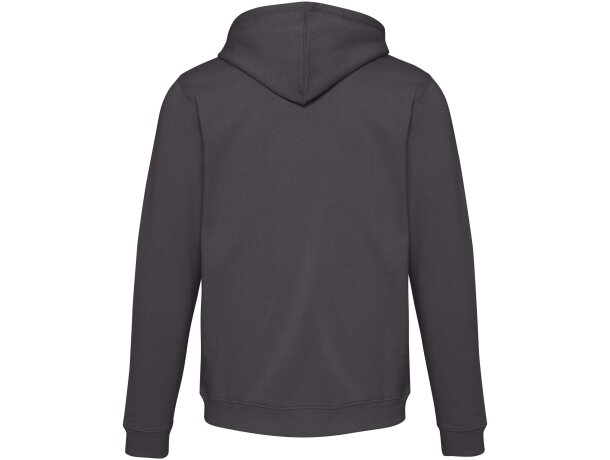 Sudadera con capucha unisex Spinel algodón orgánico certificado Gris detalle 15