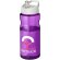 H2O Active® Base Bidón deportivo con tapa con boquilla de 650 ml Morado/blanco detalle 64