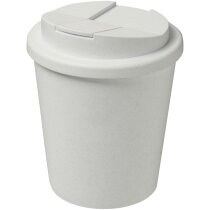 Vaso reciclado de 250 ml con tapa antigoteo Americano® Espresso personalizado