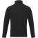 Chaqueta polar reciclada GRS con cremallera hombre Amber Negro intenso detalle 23