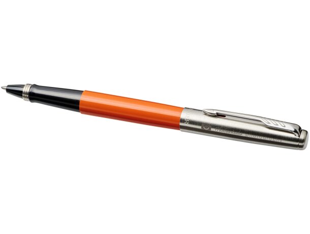 Rollerball de plástico y acero inoxidable Jotter Naranja detalle 21