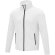 Chaqueta polar para hombre Zelus con cremallera reversible Blanco