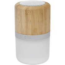 Altavoz de bambú con Bluetooth® y luz Aurea