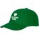 Gorra promocional de 5 paneles con impresión personalizada Verde helecho detalle 57