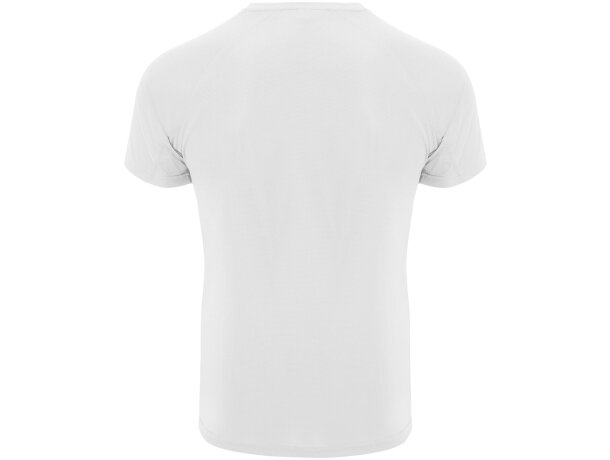 Camiseta deportiva infantil Bahrain Roly Blanco detalle 62