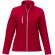Chaqueta softshell Orion con microforro para mujer Rojo detalle 2