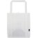 Bolsa tote non woven RPET Liberty con certificado GRS Blanco detalle 6