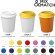 Americano® Vaso térmico Espresso de 250 ml Rojo/blanco detalle 20