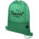 Mochila de cuerdas para empresa poliéster Oriole Verde detalle 36