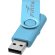 Memoria USB metálica Rotate 4GB con mecanismo rotativo Azul detalle 23