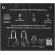 Bolsa tote circular reciclada GRS Kai con código QR Negro intenso detalle 4