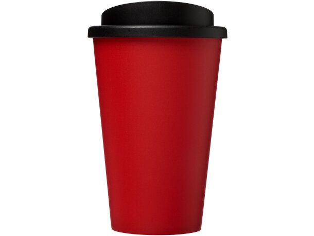 Vaso térmico Americano 350 ml con aislamiento de doble pared Rojo/negro intenso detalle 54